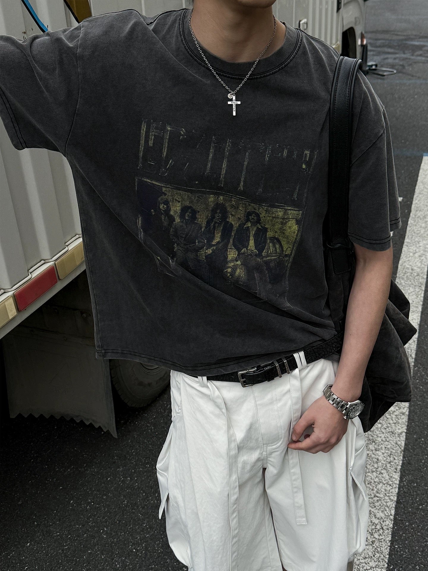 Vintage Style Rock Print, Retro 70s Inspired Graphic,