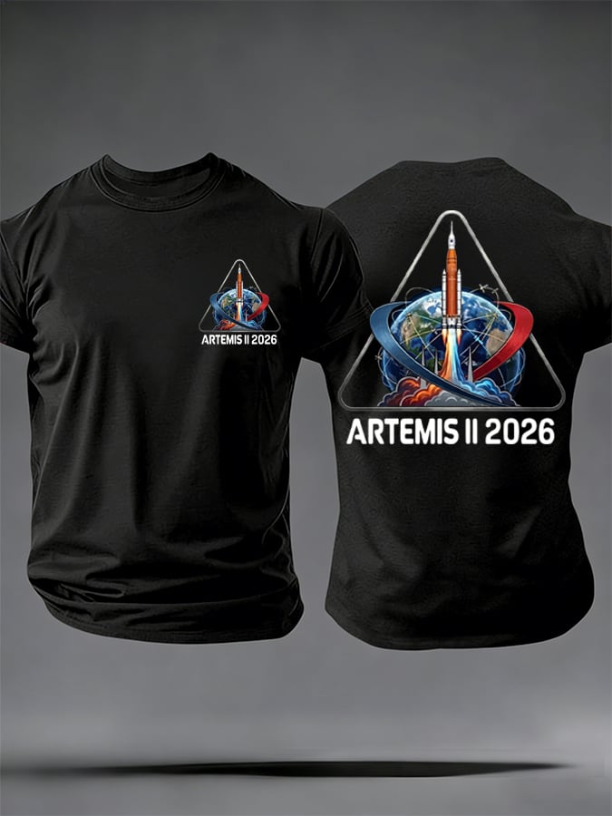 Men's Artemis II Print T-Shirt