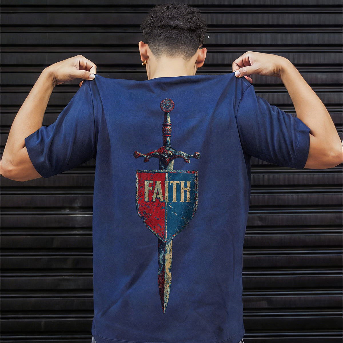 Faith Printed Men's T-shirt