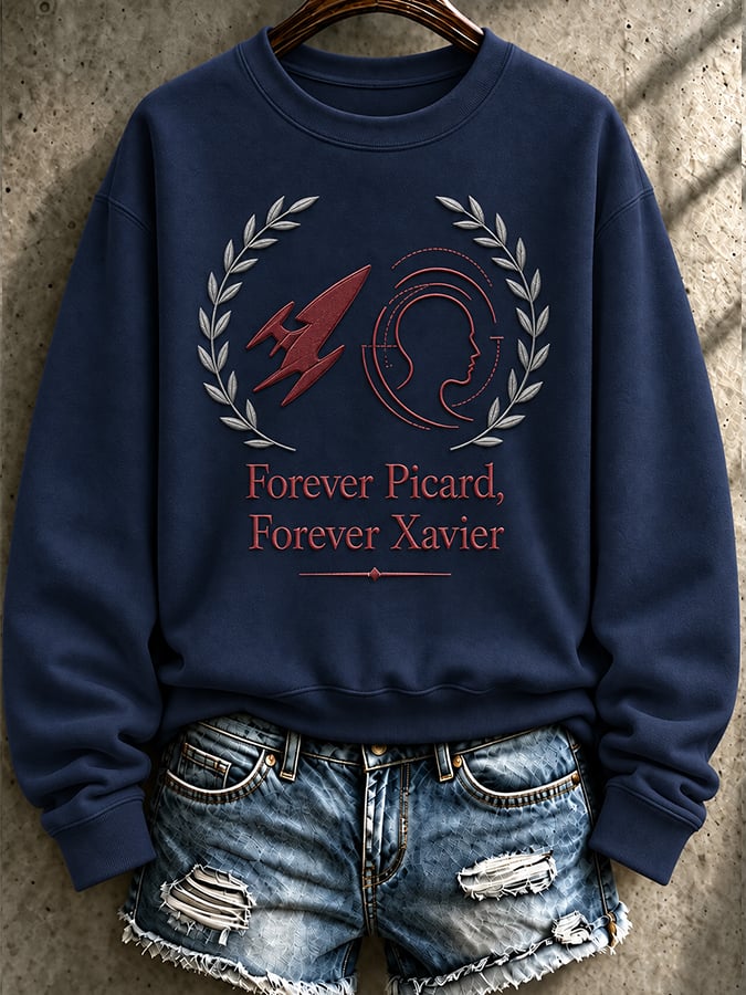 Women's Live Long And Prosper Print Sweatshirt