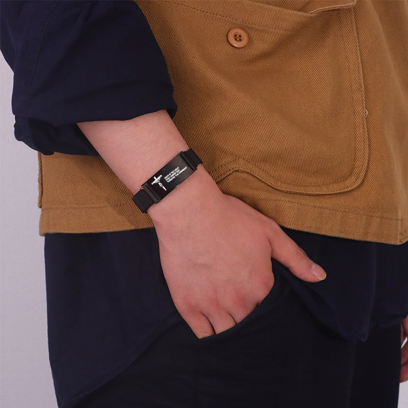 Dr. Magnetic DRM41 Bracelet - Stainless Steel - Men