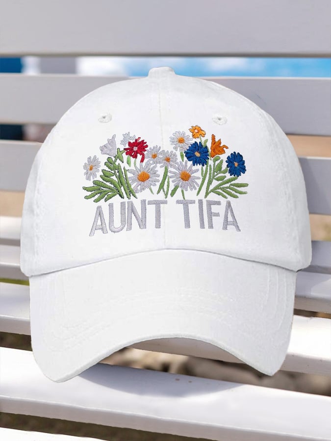 🔥Buy 3 Get 15% Off🔥Retro I Am Aunt Tifa Print Baseball Cap
