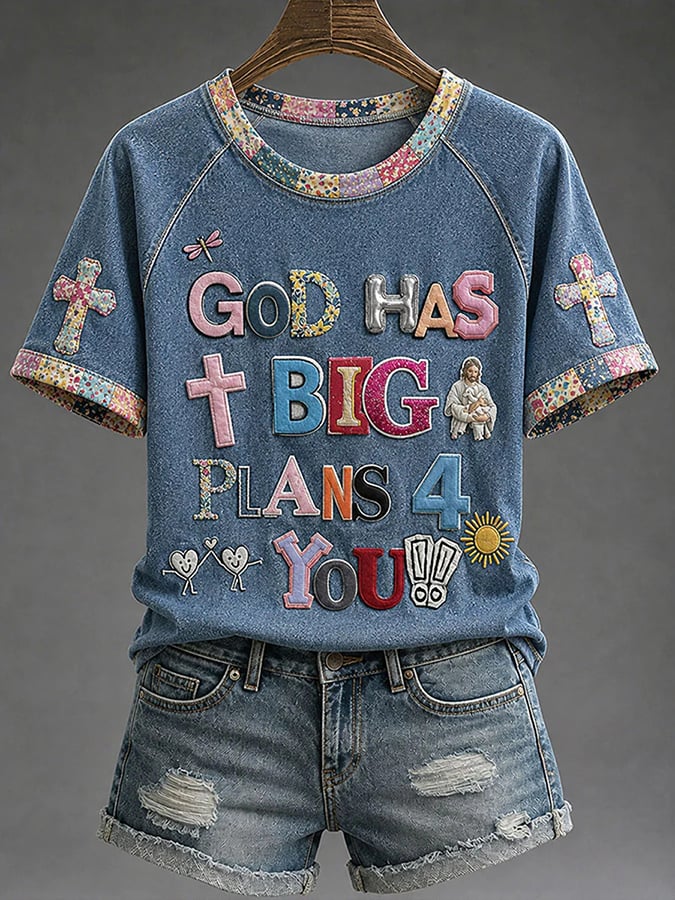 Women'S Faith Print T-Shirt