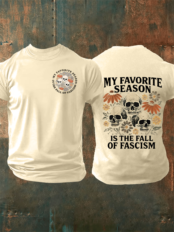 Men's MY FAVORITE SEASON Print T-shirt