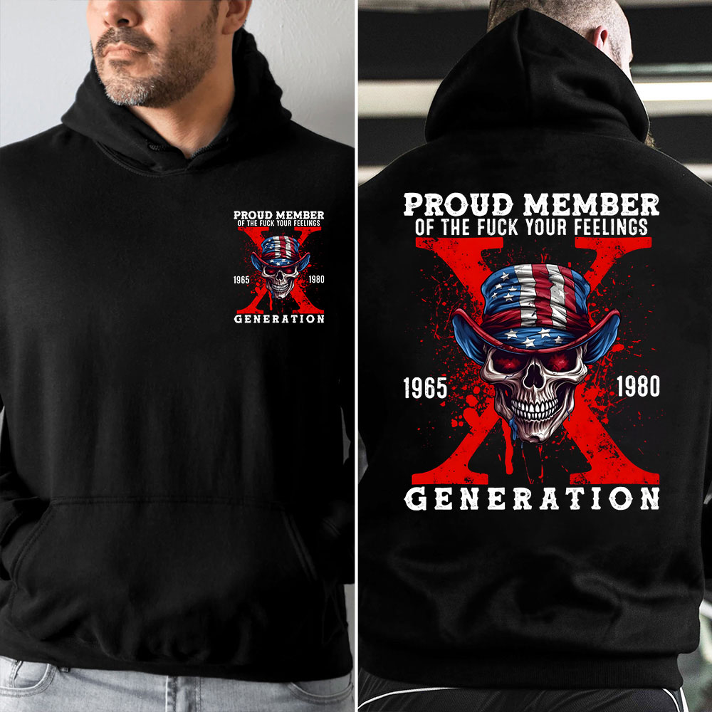 Custom Gen X Maga Skull T-shirt/Sweatshirt