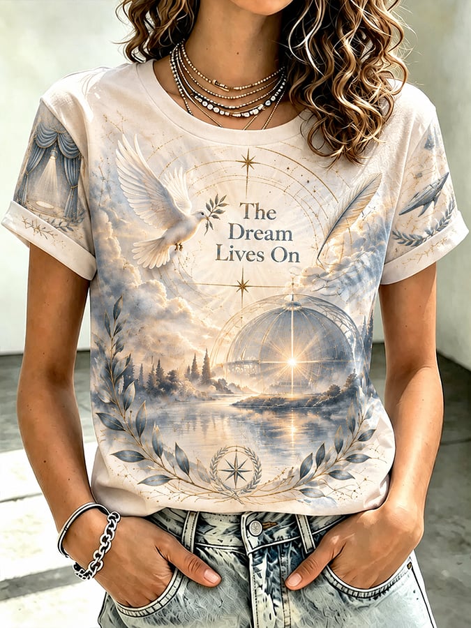 Women's Live Long And Prosper Print Top