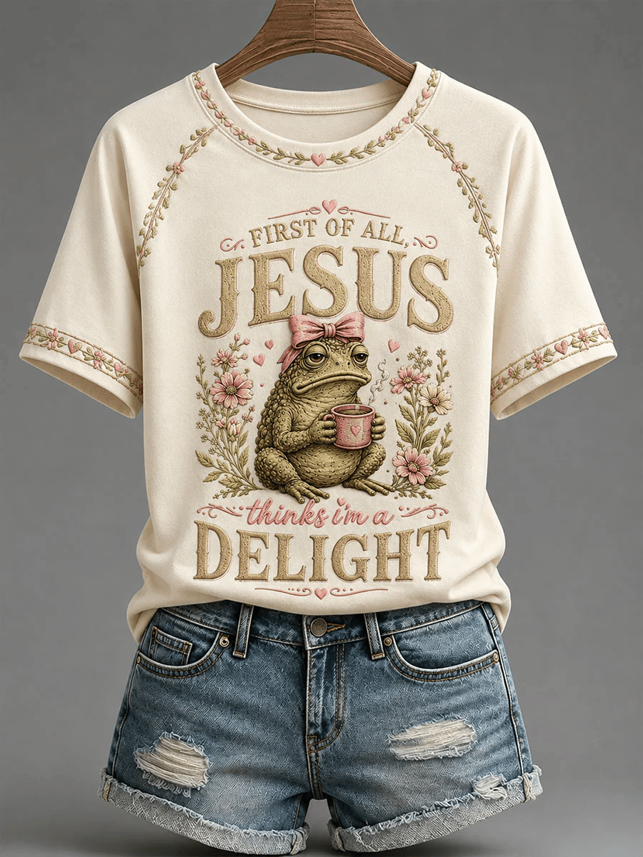 Women's Faith Printing T-Shirts