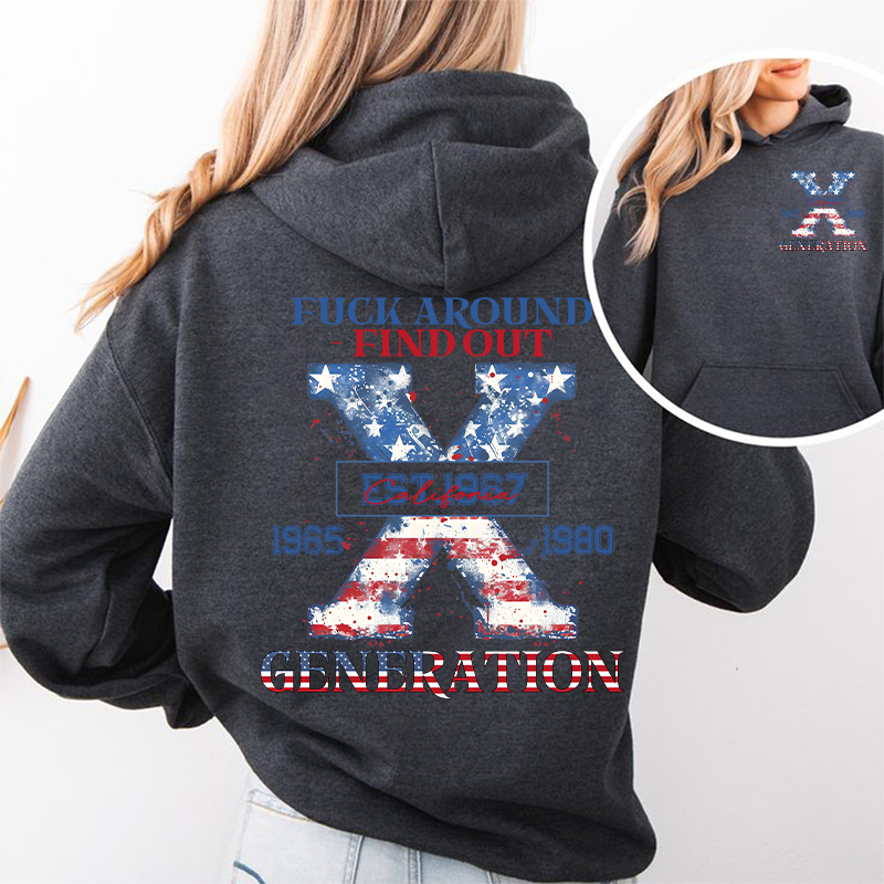 Generation X Two Side Shirt PROUD MEMBEROF THE FUCK YOUR FEELINGS
