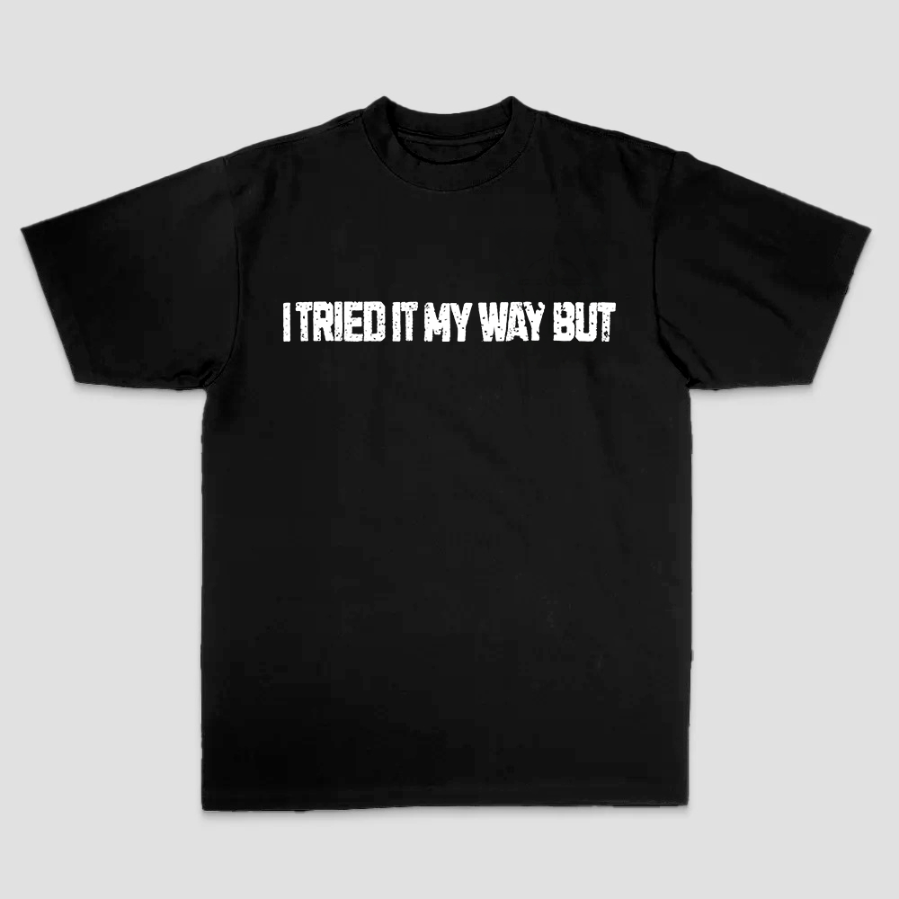 God's Way Is Better Printed Men's T-shirt