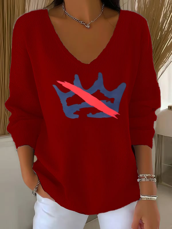 🔥Buy 3 Get 15% Off🔥Women's America has no kings print Sweatshirt