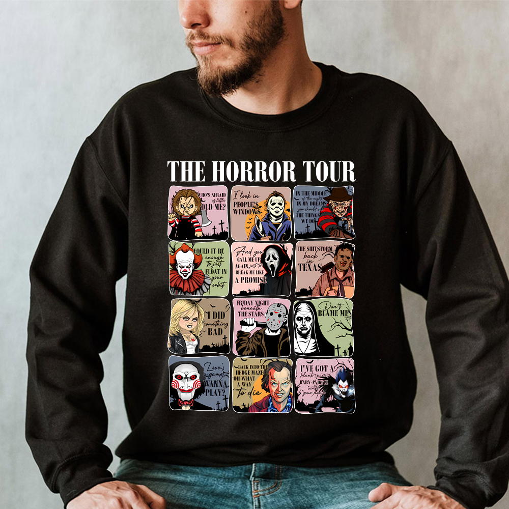 Halloween special release sportswear: 'THE HORROR TOUR'