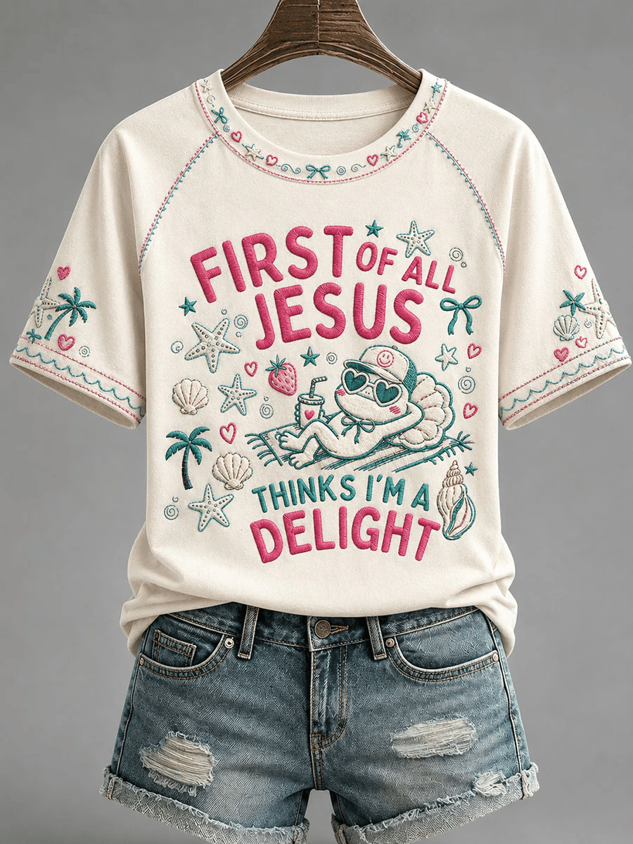 Women's Faith Printing T-Shirts