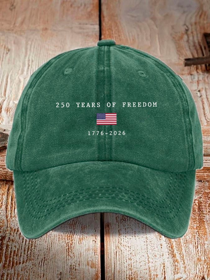 Unisex America Flag Print Baseball Cap