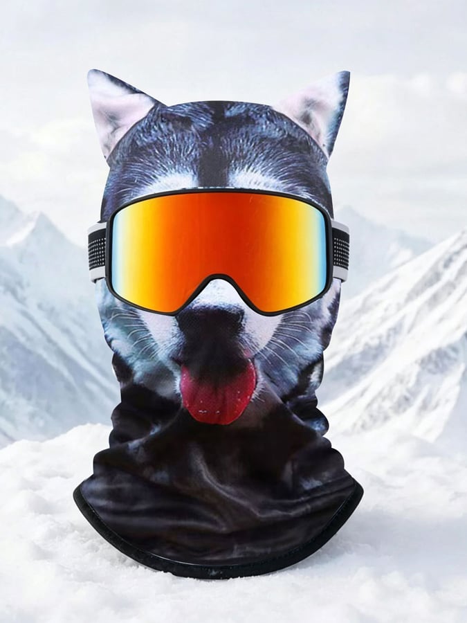 Men's Outdoor Warm, Quirky Animal Balaclava