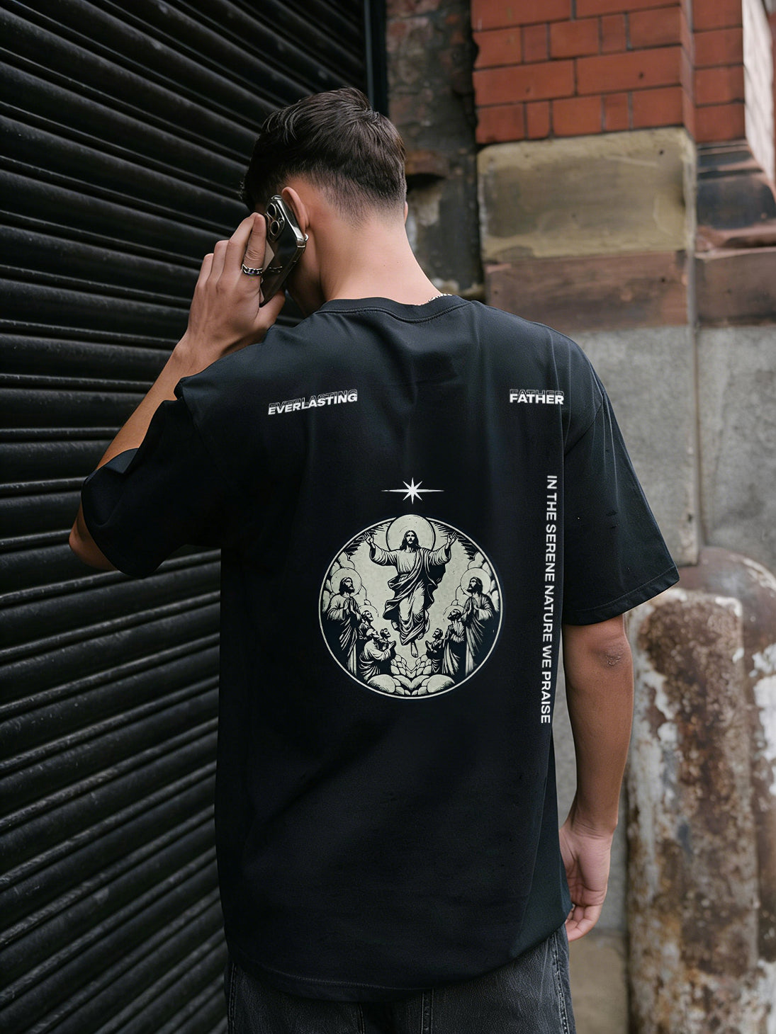 Father Eternal Printed Men's T-shirt