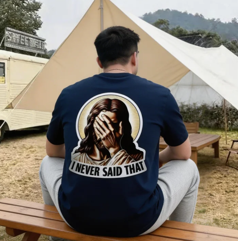 I Never Said That Printed Men's T-shirt