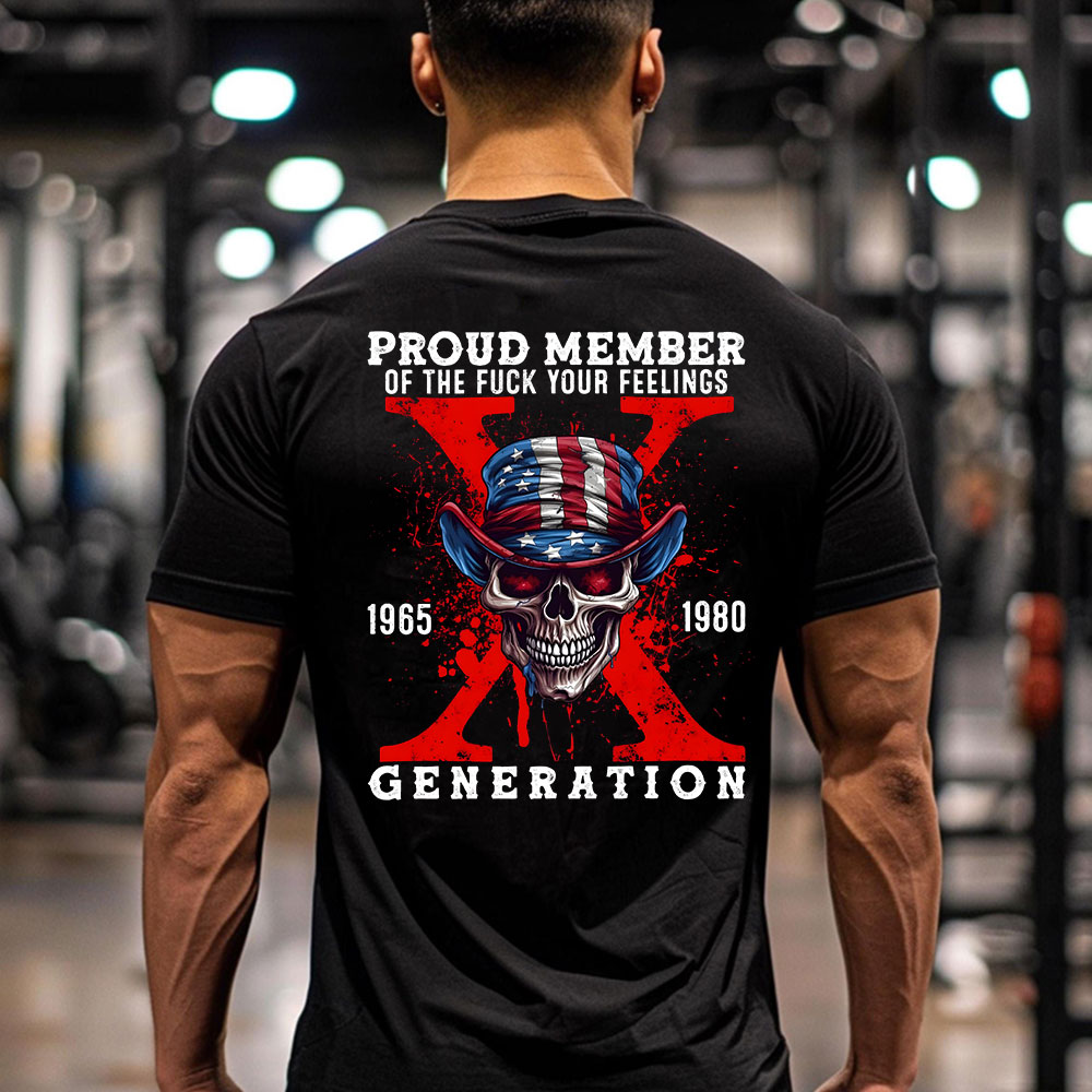 Custom Gen X Maga Skull T-shirt/Sweatshirt
