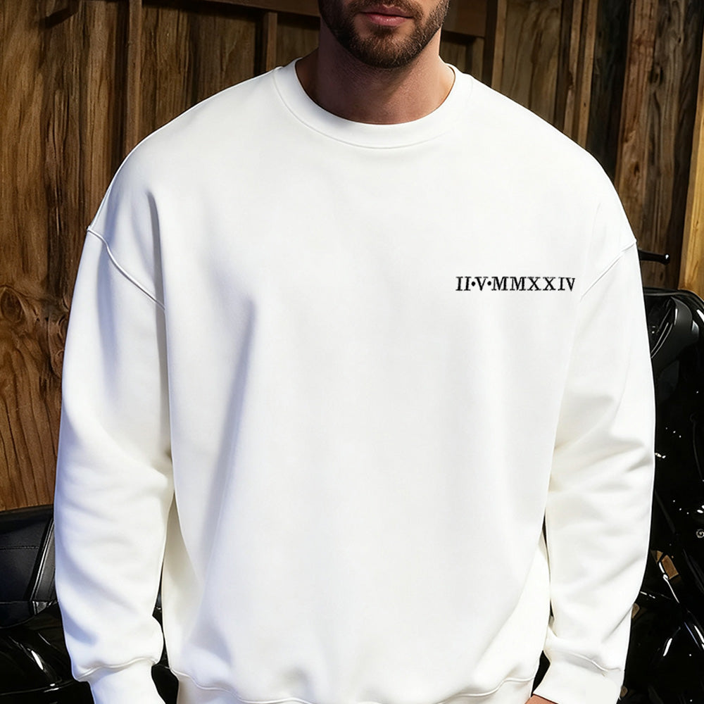 Personalized Roman Numerals and Initials Gift