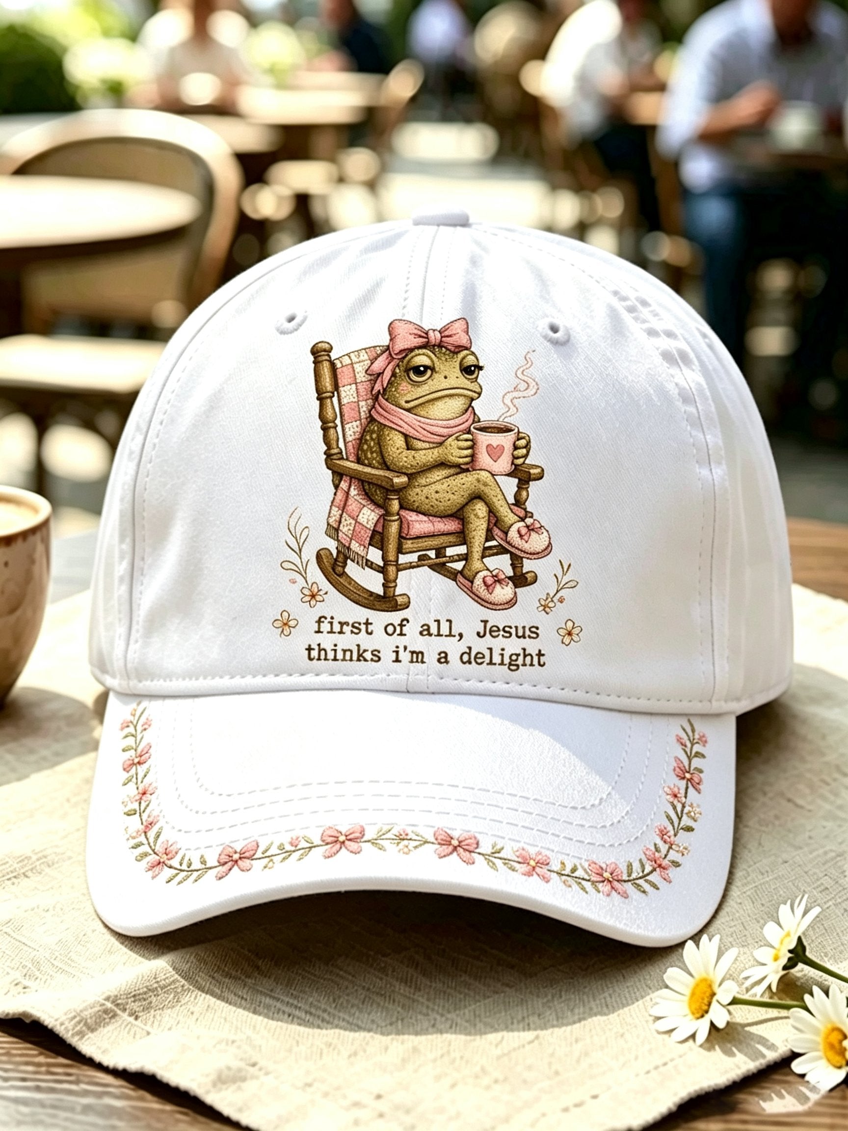 Unisex 'Jesus Thinks I'm A Delight' Casual Hat