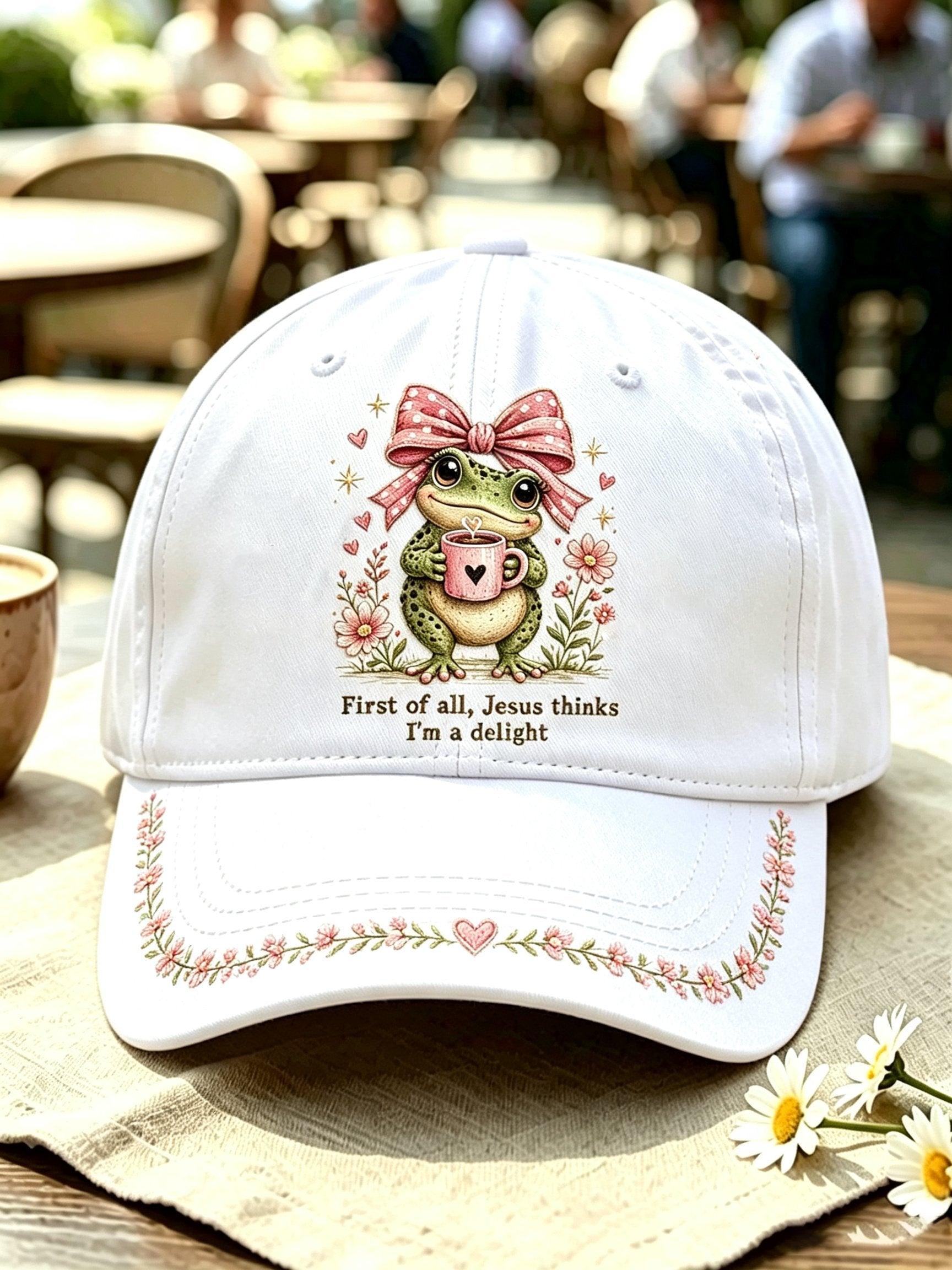 Unisex 'Jesus Thinks I'm A Delight' Casual Hat