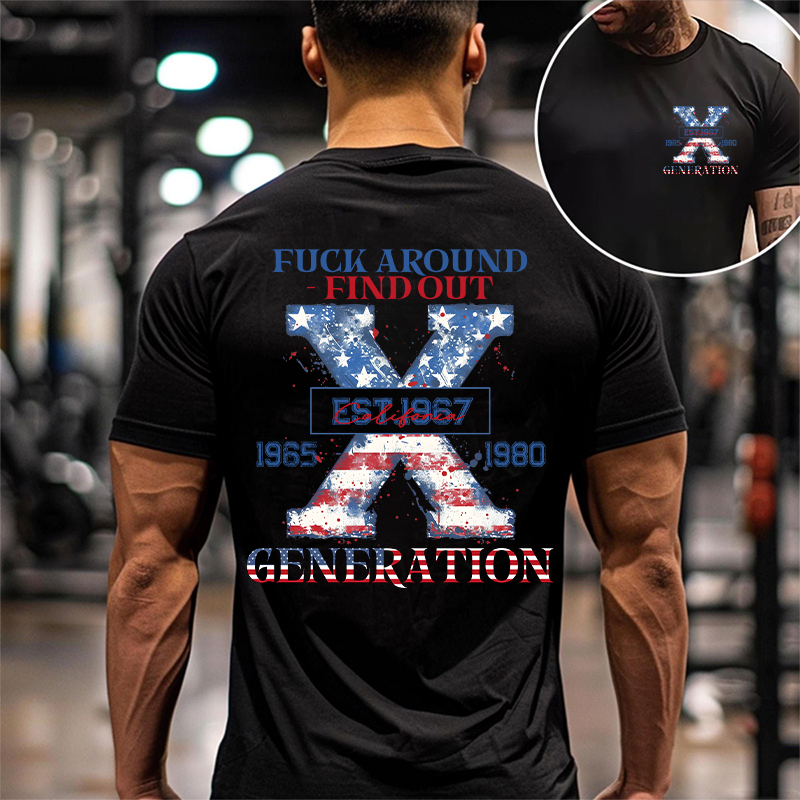 Generation X Two Side Shirt PROUD MEMBEROF THE FUCK YOUR FEELINGS