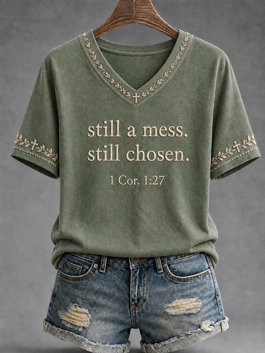 Classic Funny Christian Short Short-Sleeved Shirt