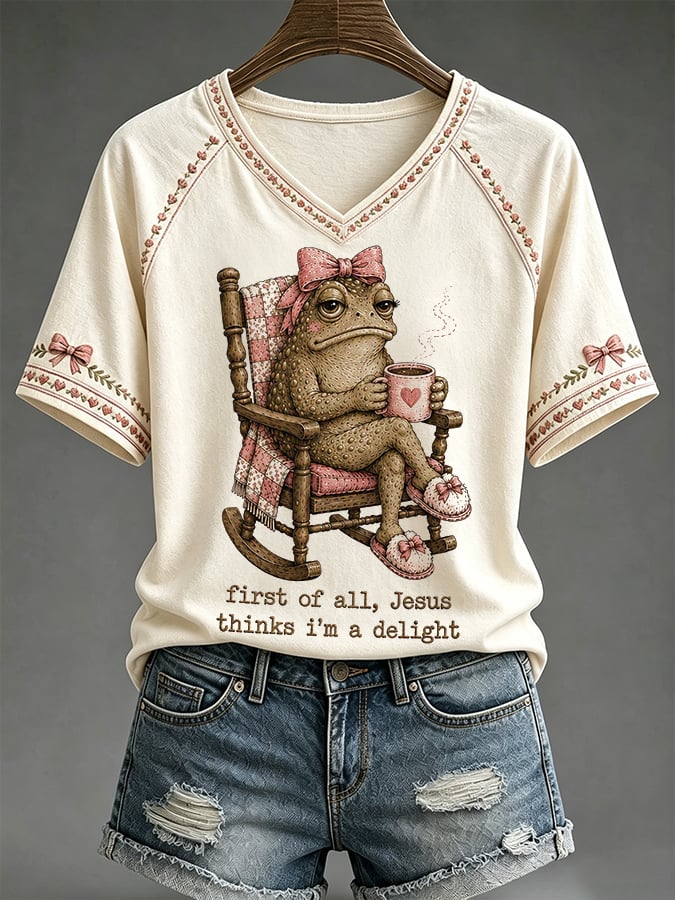Women's Jesus Thinks I'm A Delight T-Shirts
