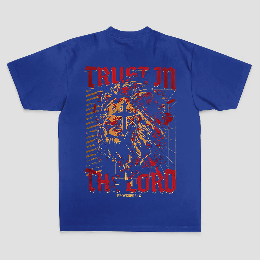 Trust In The Lord Printed Women's T-shirt