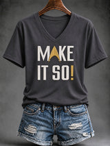 Women'S  Graphic Casual Top