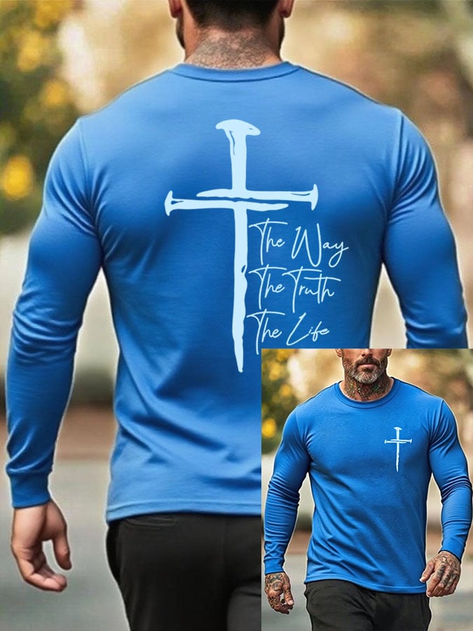 Men's The Way The Truth The Life Print T-Shirt