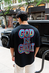 God Is Great Printed Men's T-shirt