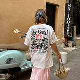 We Know That In All Things God Works For The Good Of Those Who Love Him, Who Have Been Called According To His Purpose Printed Women's T-shirt