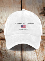 Unisex America Flag Print Baseball Cap