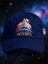 Unisex Artemis II 2026 Rocket Launch Print Hat