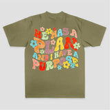 He Has A Plan And I Have A Purpose Printed Women's T-shirt