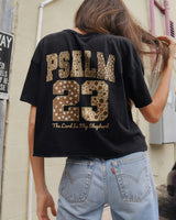 Psalm 23 The Lord Is My Shepherd Printed Women's T-shirt