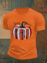 Men's  Fall Book Pumpkin DTF transfer - FDT, Fall Aesthetic print  T-Shirt