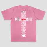 I Will Fear No Evil For You Are With Me Your Rod And Your Staff They Comfort Me God Printed Women's T-shirt