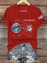 Women's  Artemis II Print Short-Sleeve T-Shirt