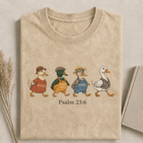 Psalm 23:6 Surely Goodness and Mercy Duck Christian Faith T-shirt
