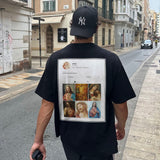 Follow Christ  Not Influencers Printed Men's T-shirt