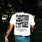 Christian & Tattooed Printed Men's T-shirt