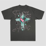 Trust The Lord With All Your Heart Printed Women's T-shirt