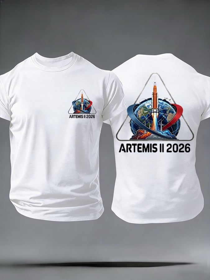 Men's Artemis II Print T-Shirt