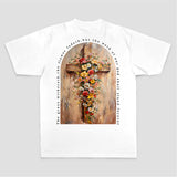 The Grass Withereth.the Flowers Fadeth.but The Word Of Our God Shall Stand Forever Printed Women's T-shirt