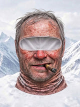 Men's Outdoor Warm Balaclava with Funny Expressions