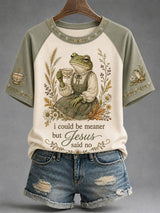 Women's Casual & Fun Faith-Print Short-Sleeve T-Shirt