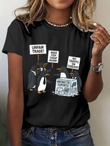 🔥Buy 3 Get 15% Off🔥Women's Hands Off Print T-Shirt