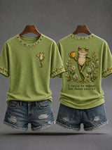 Women's 'Jesus Thinks I'm A Delight' Printed Casual T-Shirt