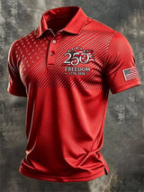 Men's U.S. 250th Anniversary Printed Polo Shirt